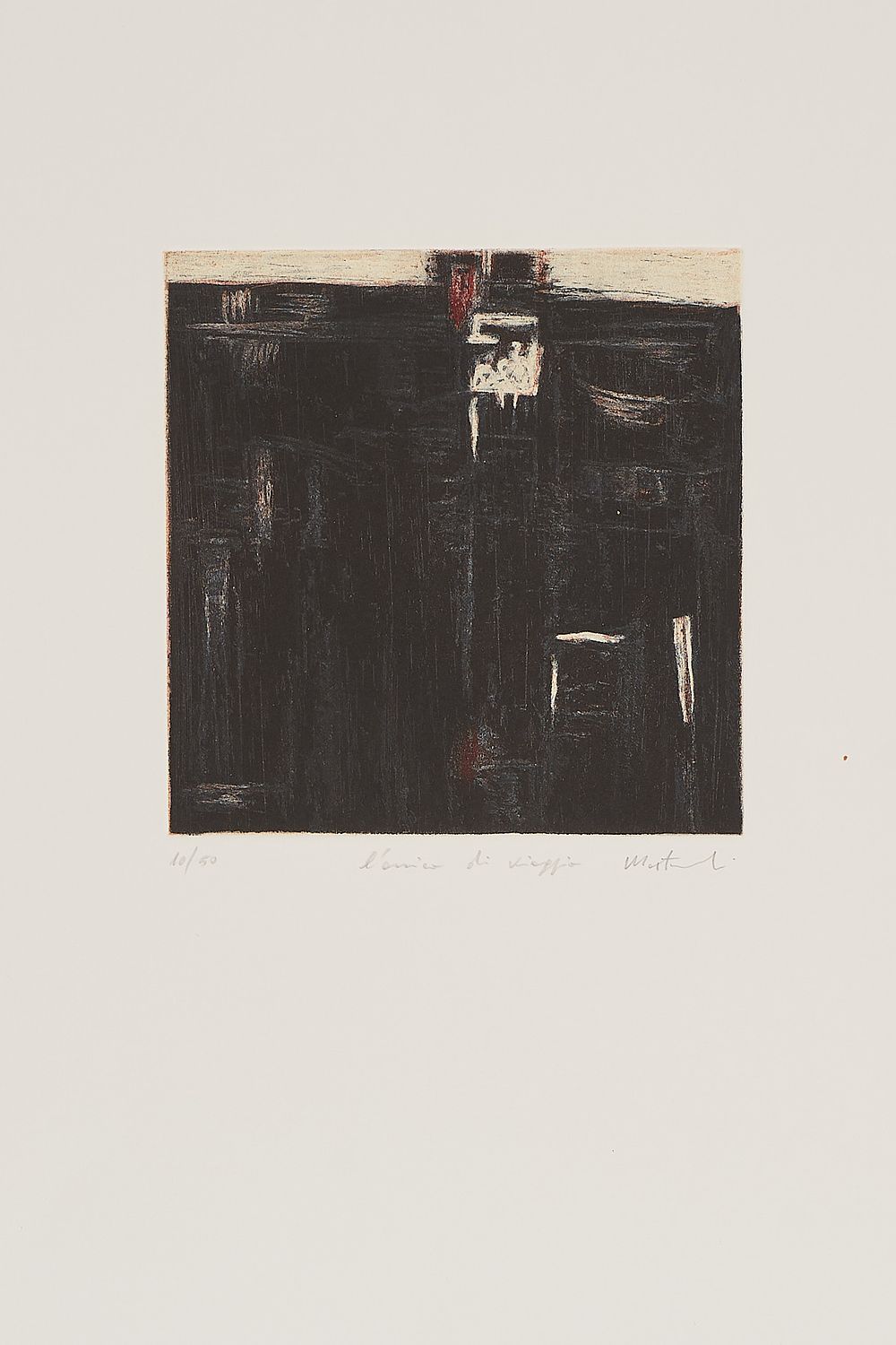 CARLO MASTRONARDI,
L'amica di viaggio. CARLO MASTRONARDI
(Prepotto (Udine) 1940)
L'amica di 