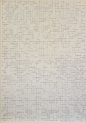 EDOARDA EMILIA MAINO (DADAMAINO), Senza titolo. EDOARDA EMILIA MAINO (DADAMAINO) (Milano 1930 – 