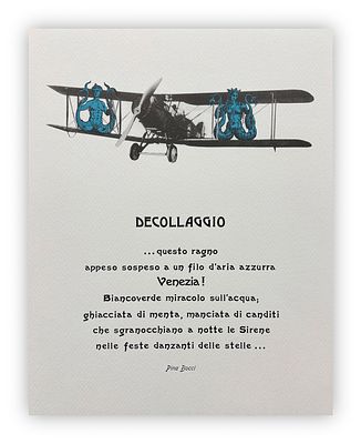 MIRELLA BENTIVOGLIO, Dall'aeropoesia Decollaggio di Pina Bocci. MIRELLA BENTIVOGLIO(Klagenfurt 