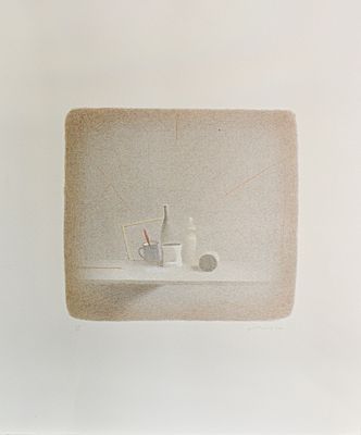 GIANFRANCO FERRONI, Natura morta. GIANFRANCO FERRONI(Livorno 1927- Bergamo 2001)Natura morta 