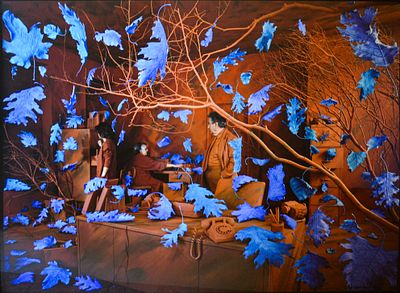 SANDY SKOGLUND, A Breeze At Work. SANDY SKOGLUND(Quincy 1946)A Breeze At Work, 1987Fotografia 