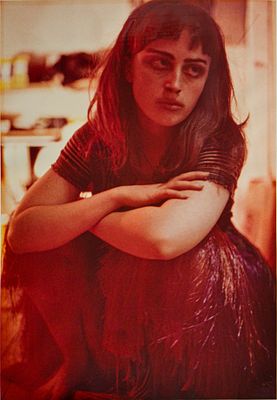 CINDY SHERMAN, "Untitled # 129". CINDY SHERMAN(United States 1954)"Untitled # 129", 1983Photo 