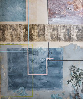 TERRY ATKINSON, Reading Lenin. TERRY ATKINSON(Yorkshire 1939)Reading Lenin, 1988Tecnica mista su 