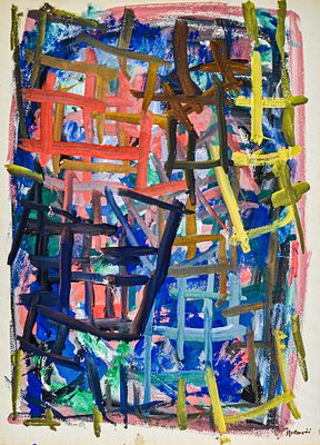 LUIGI MONTANARINI, N° 4 Scena VIII Atto IIII. LUIGI MONTANARINI (Firenze 1906 – Roma 1998) N° 4 