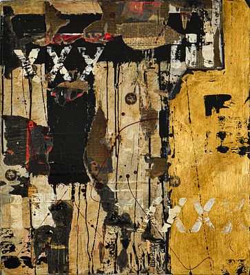 PAOLO PALLARA, Strappi. PAOLO PALLARA(Ferrara 1956)Strappi, 2022Tecnica mista su tavola, cm 