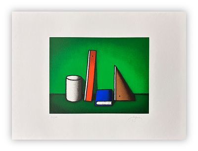 TINO STEFANONI, Senza titolo - TINO STEFANONI (Lecco 1937 - 2017) Senza titolo Serigrafia a colori 