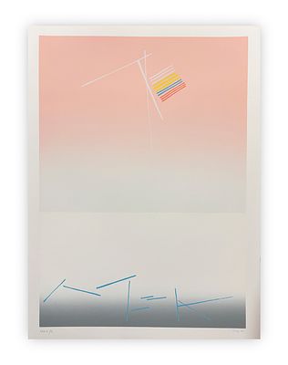 VALENTINO VAGO, Senza titolo (Rosa) - VALENTINO VAGO (Barlassina 1931 - Milano 2018) Senza titolo 