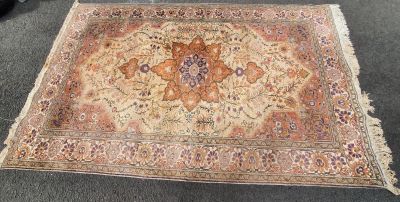 Fine quality, hand-woven Turkish rug, purchased from the high quality retailers, Lapis of 