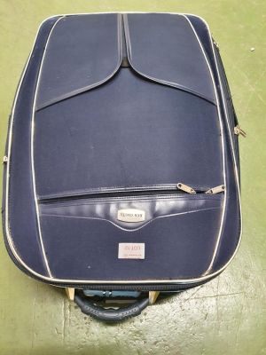 Large DUN COSTA blue suitcase