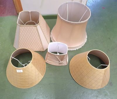 Collection of five lampshades (5)