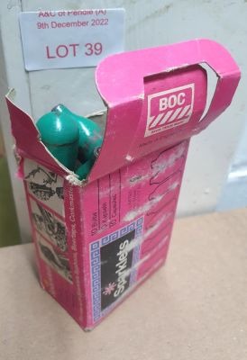 Box of vintage Soda Stream Sparklets