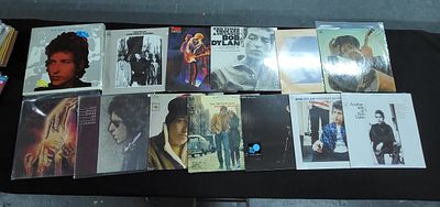 Good Collection of Bob Dylan 12" Vinyl records, mostly unopened/brand new (Qty)