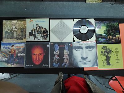 Collection of 12" Rock LP's to include "Faust" "Fleetwood Mac" and "Phil 