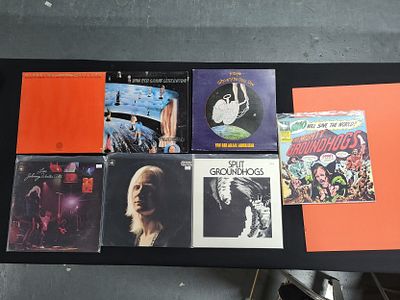 Collection of 60s/70s 12" Rock LP's to include "The Groundhogs", "Van Der Graaf Generator" 
