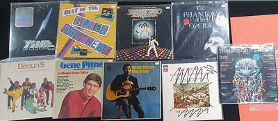 Collection of Movie Soundtrack LP's to include "Saturday Night Fever" and "Thank God its 