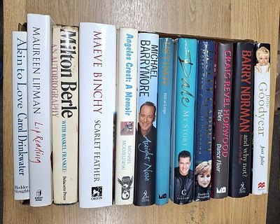 Quantity of approx 12, signed first editions, all hardbacks by Maureen Lipman, Michael 