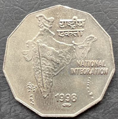 1998 2rs coin Moscow mint gem unc condition Rare to Find
