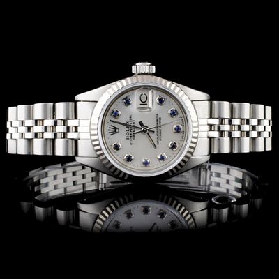 Rolex Stainless Steel DateJust Ladies Wristwatch. Estimated Retail Replacement Value: $13,750.00 