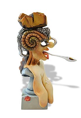 Salvador Dali PORTRAIT OF PICASSO Sculpture. Salvador Dali “Portrait of Picasso” Sculpture A 