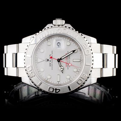 Rolex Yacht-Master SS 40MM Wristwatch. Rolex Yacht-Master 40mm Stainless Steel Wristwatch A 