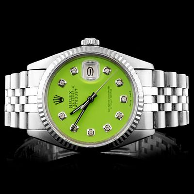Rolex Stainless Steel DateJust 36MM Wristwatch. Estimated Retail Replacement Value: $16,200.00 