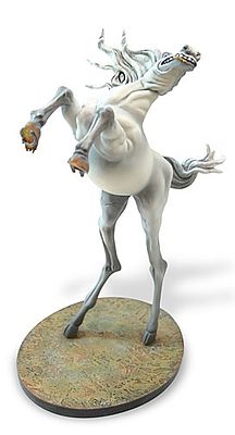 Salvador Dali Horse Temptation of Saint Statue. Salvador Dali “The Temptation of Saint Anthony” 
