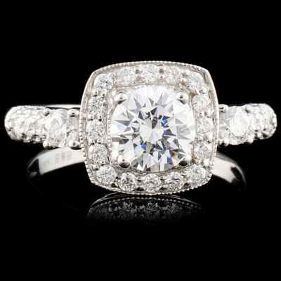 14K Gold 1.65ctw Diamond Ring. Estimated Retail Replacement Value: $44,142.00 Ref: WAG25224 
