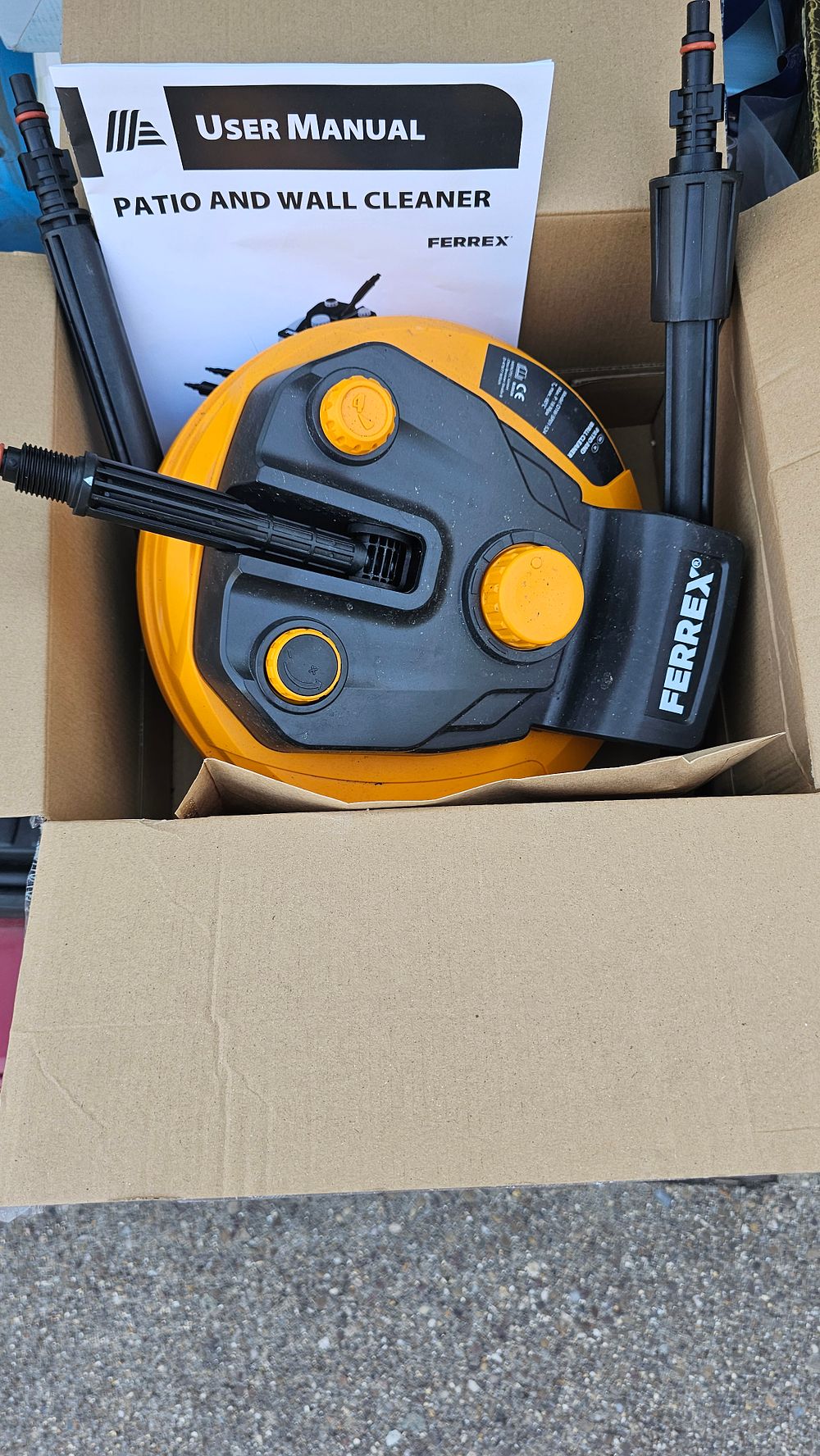 Lot 6: Ferrex Patio and Wall Cleaner Pressure Washer Attachment