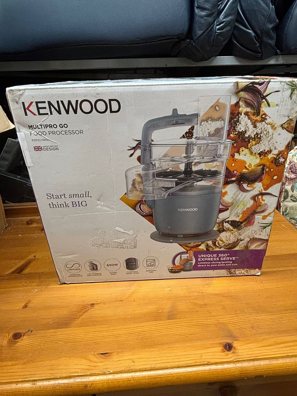 Lot 245: Kenwood Multipro Go Food Processor Model FDP22.130GY