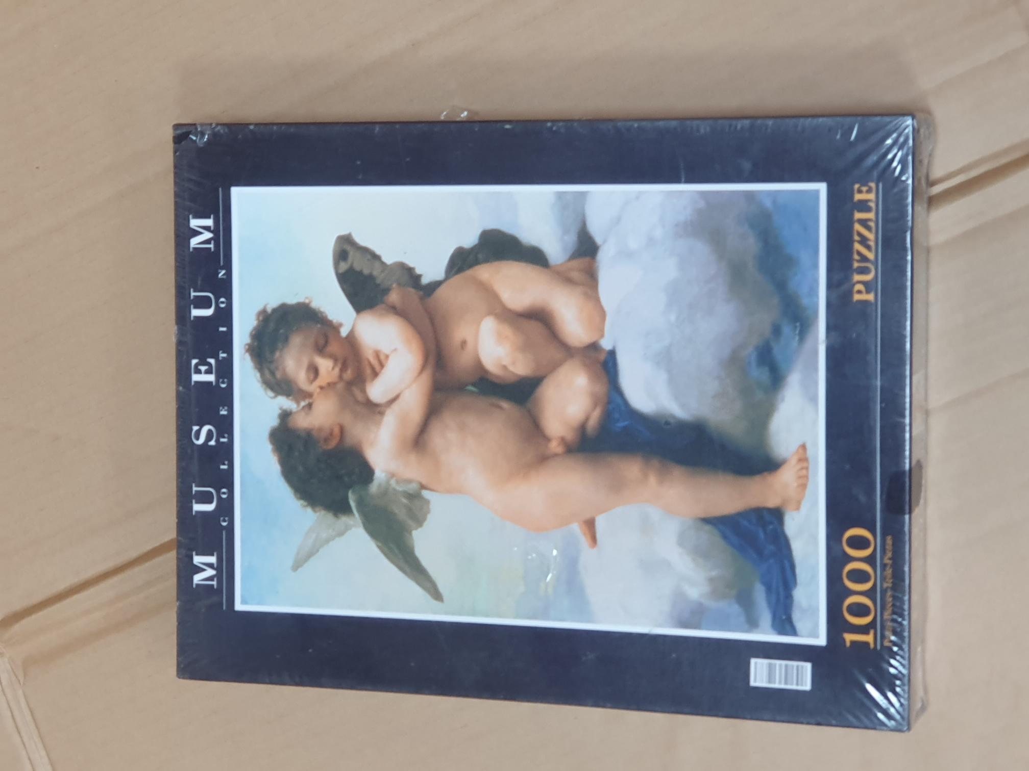 Clementoni Museum Collection 1000 Piece Jigsaw Puzzle L'Amour et Psyché enfants - New Sealed Box