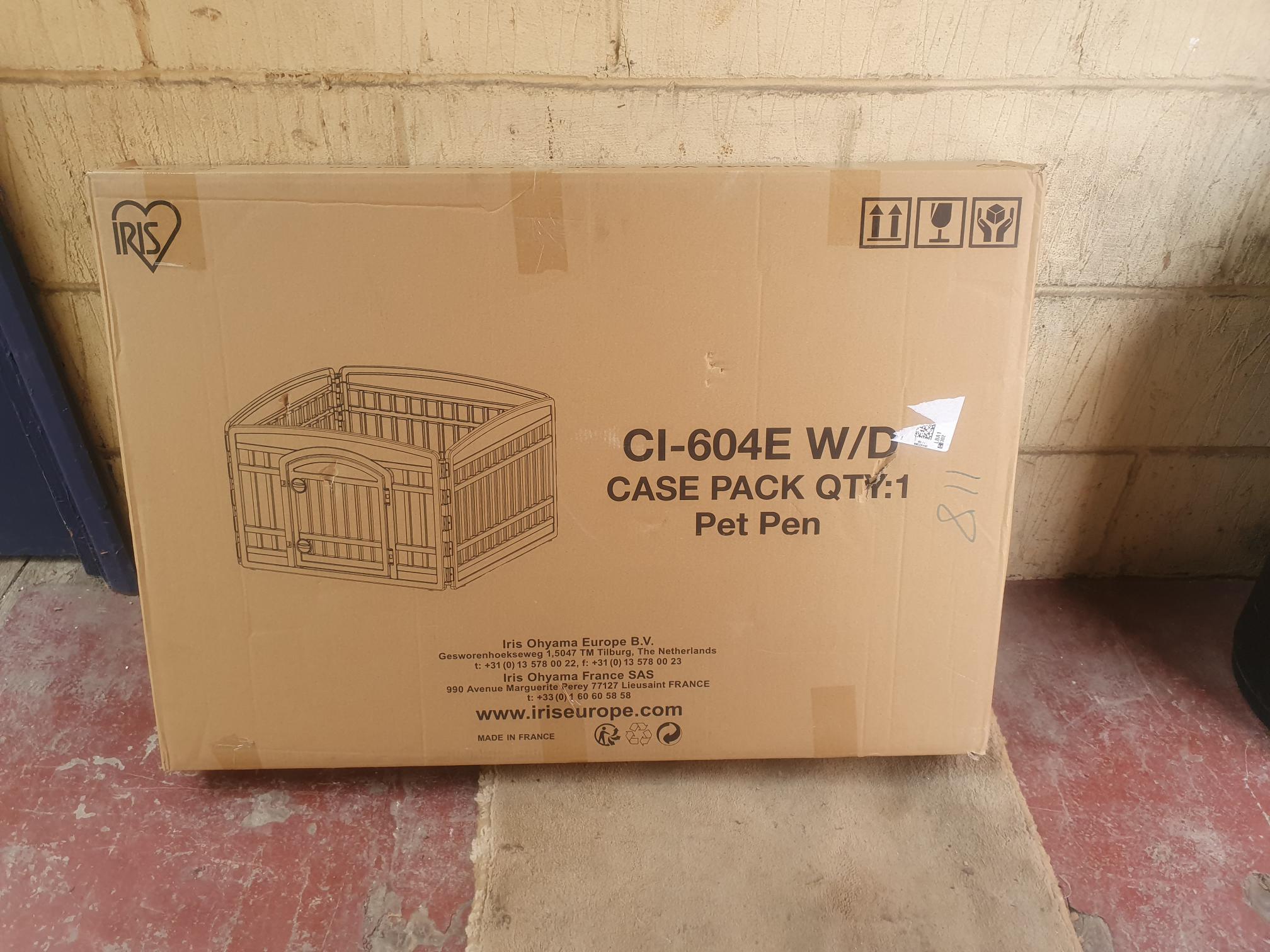Iris Ohyama CI-604E W/D Plastic Pet Playpen - New Sealed In Original Packaging