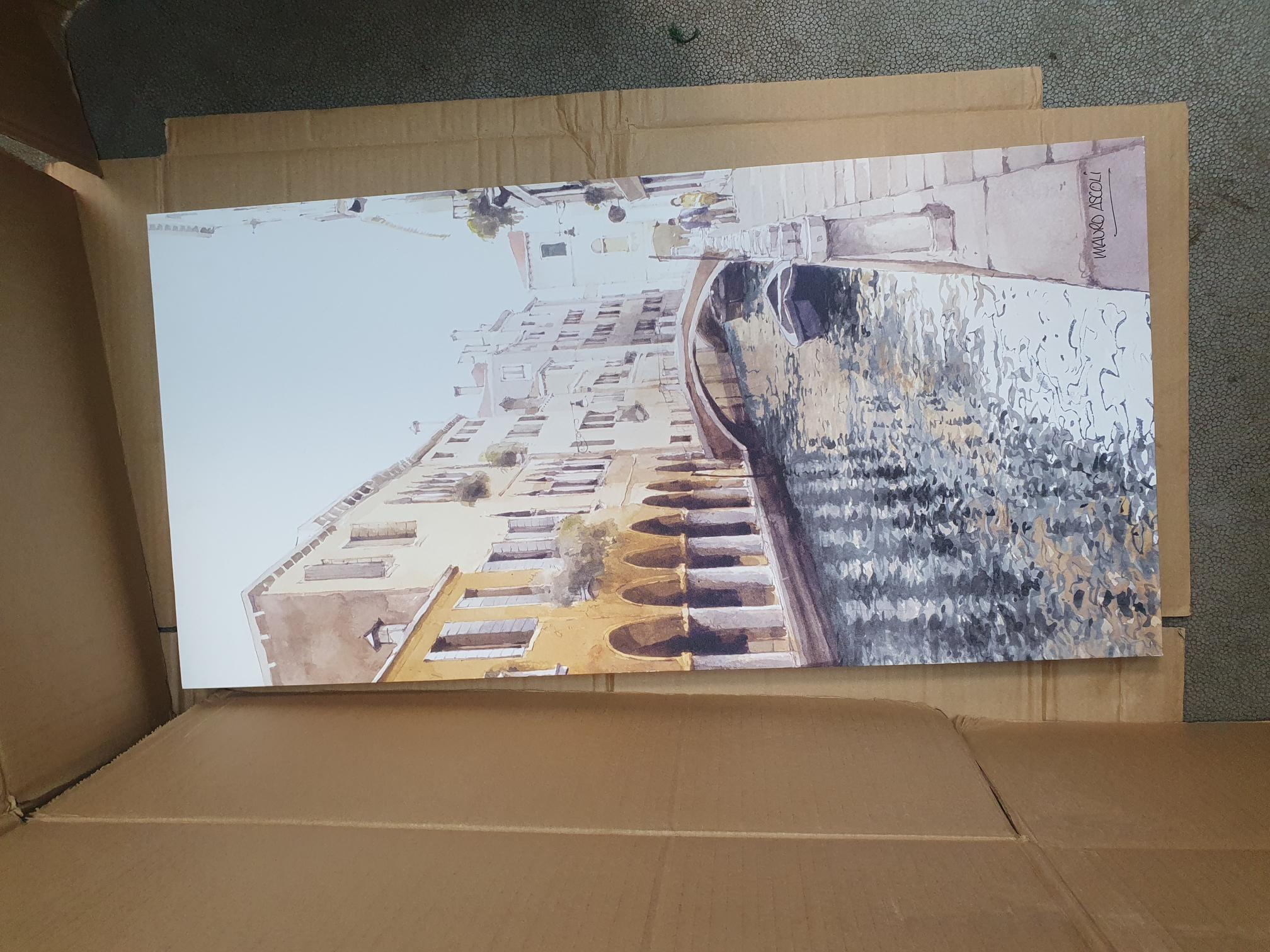 Mauro Ascoli, Venice Canal I, Stretched Canvas Print