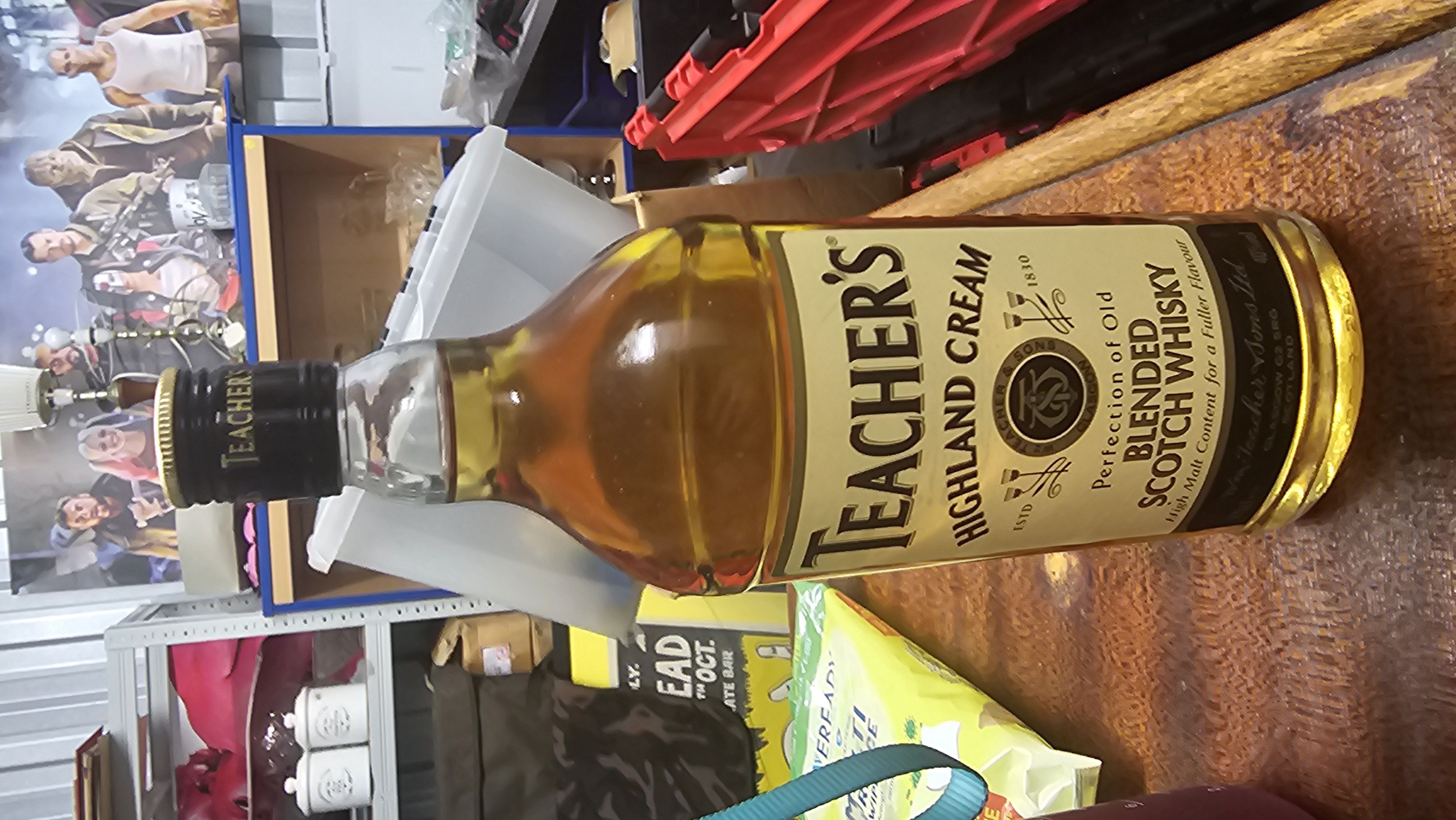 Teacher's Highland Cream Blended Scotch Whisky, 70cl, Sealed