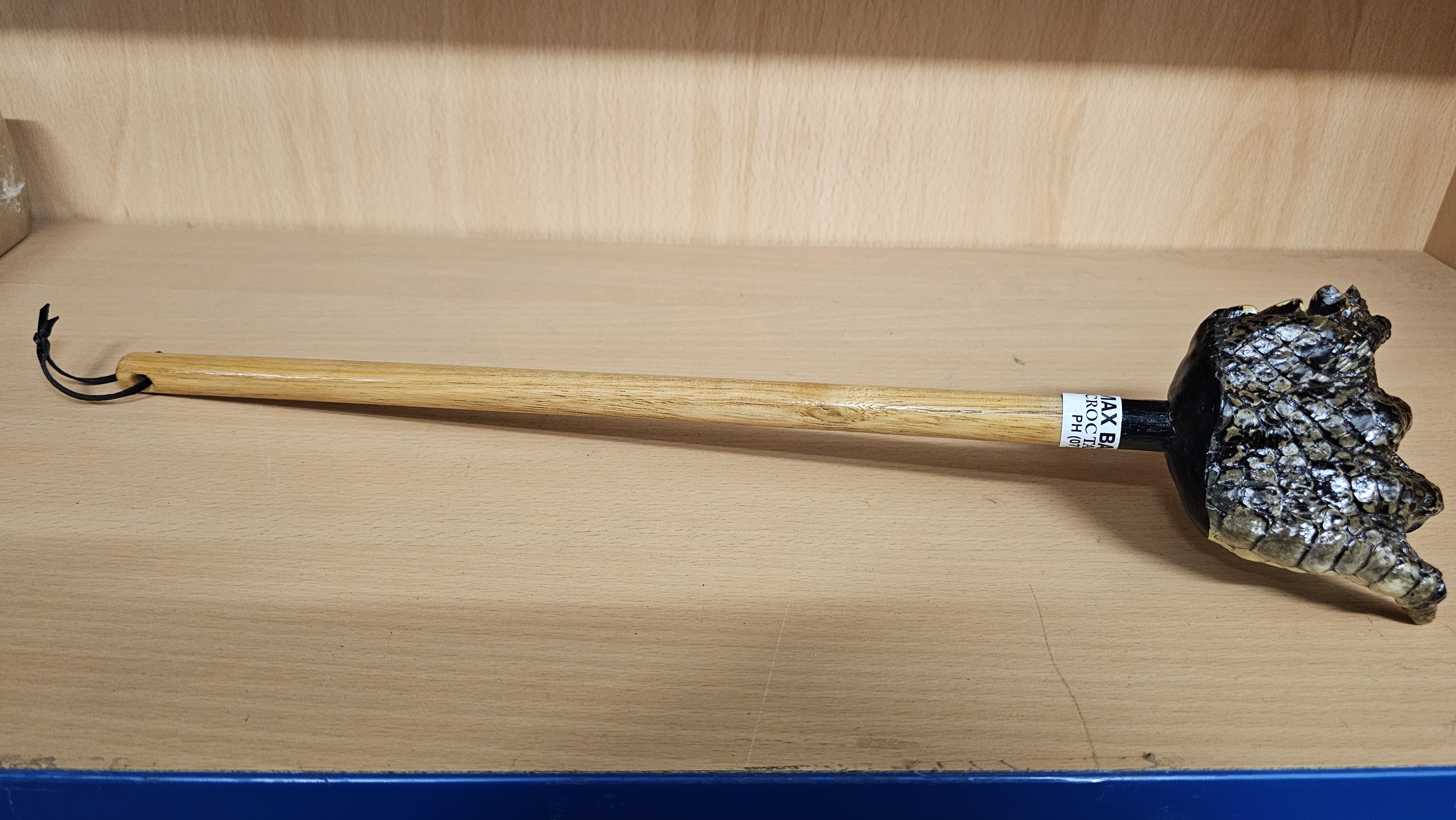 Max Barrington Taxidermy Crocodile Foot Back Scratcher