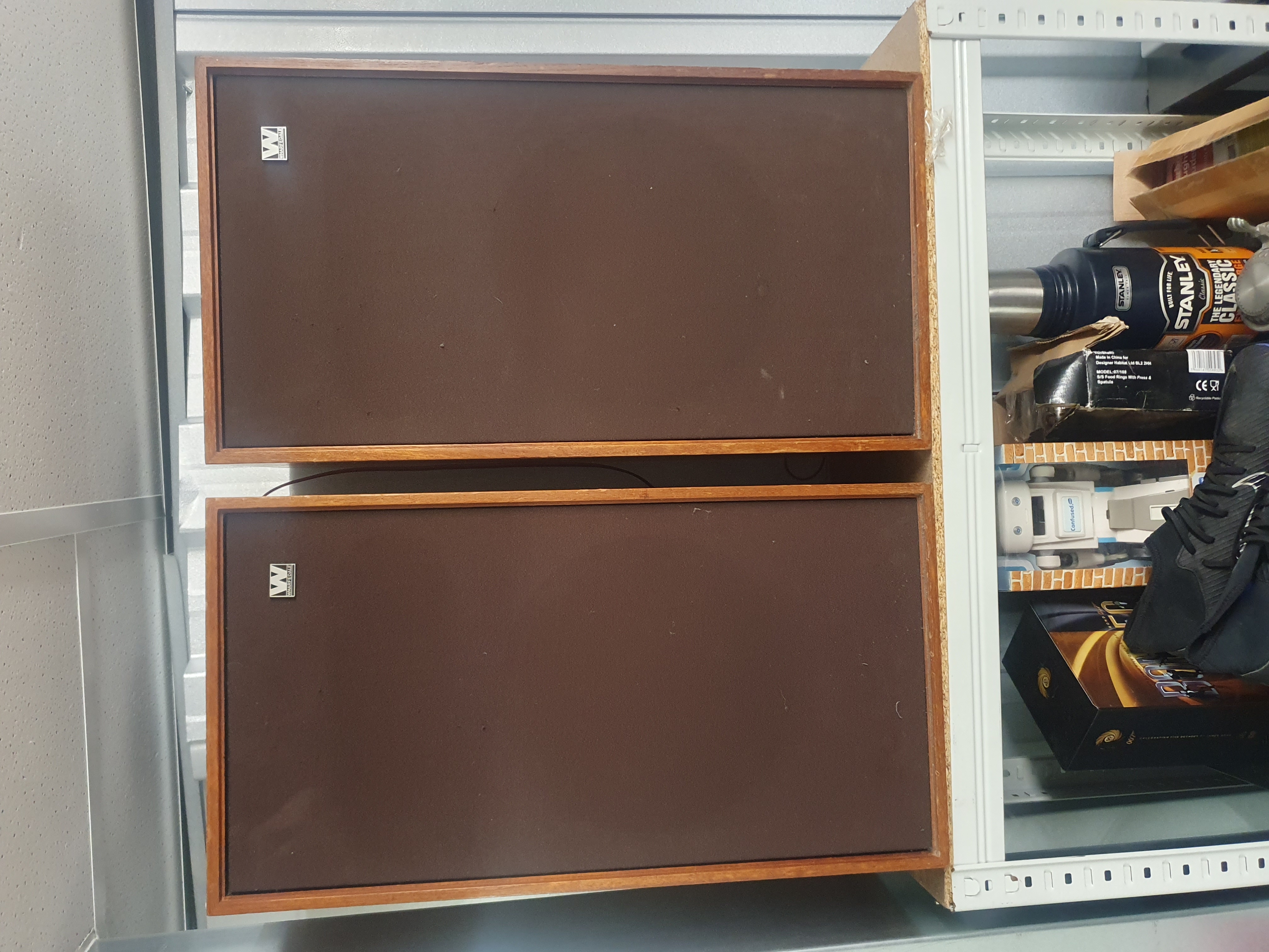 A Pair of Vintage Wharfedale Hi-Fi Speakers