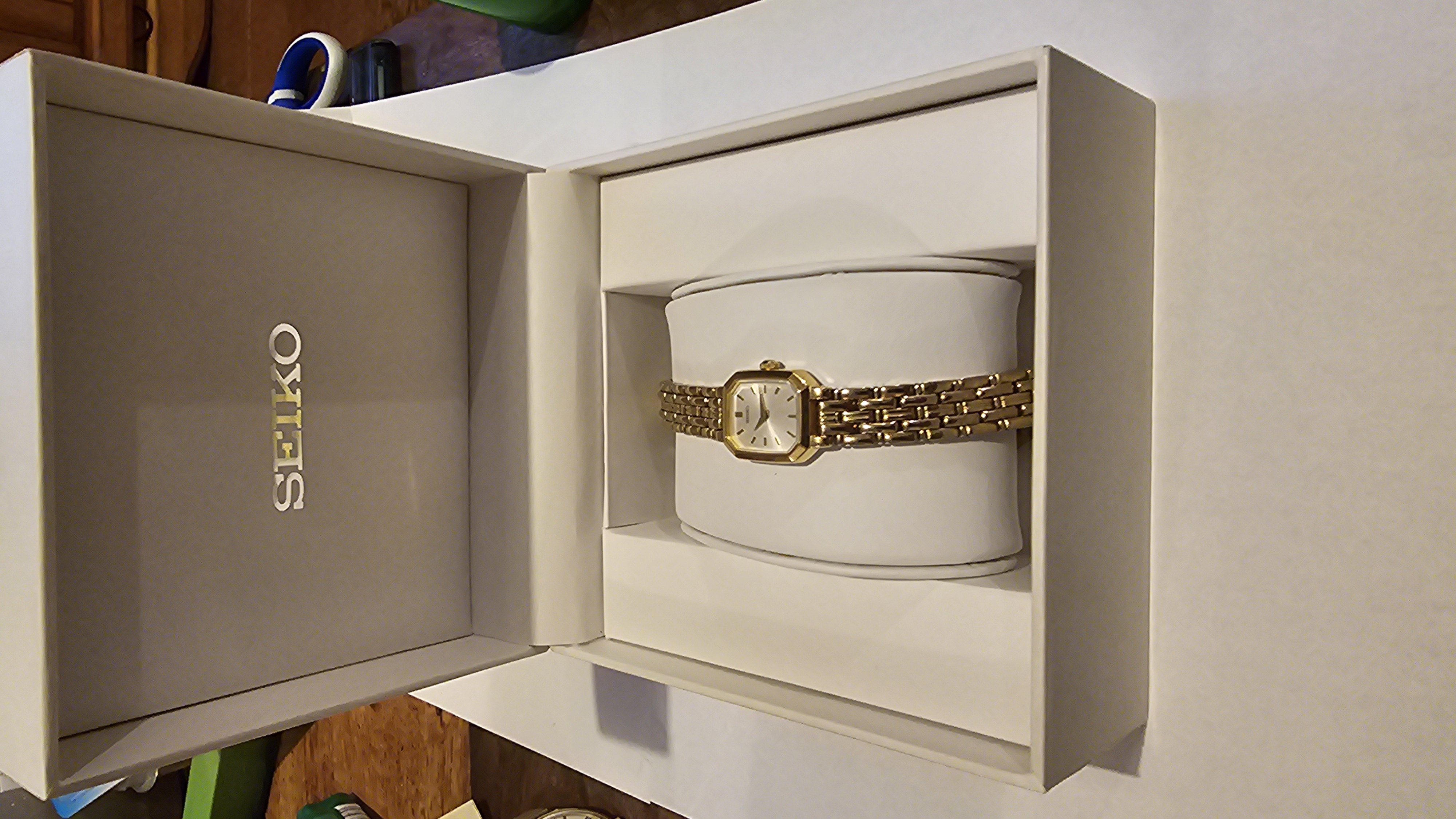 Seiko Ladies Gold-Tone Quartz Bracelet Watch 1N00-5H20