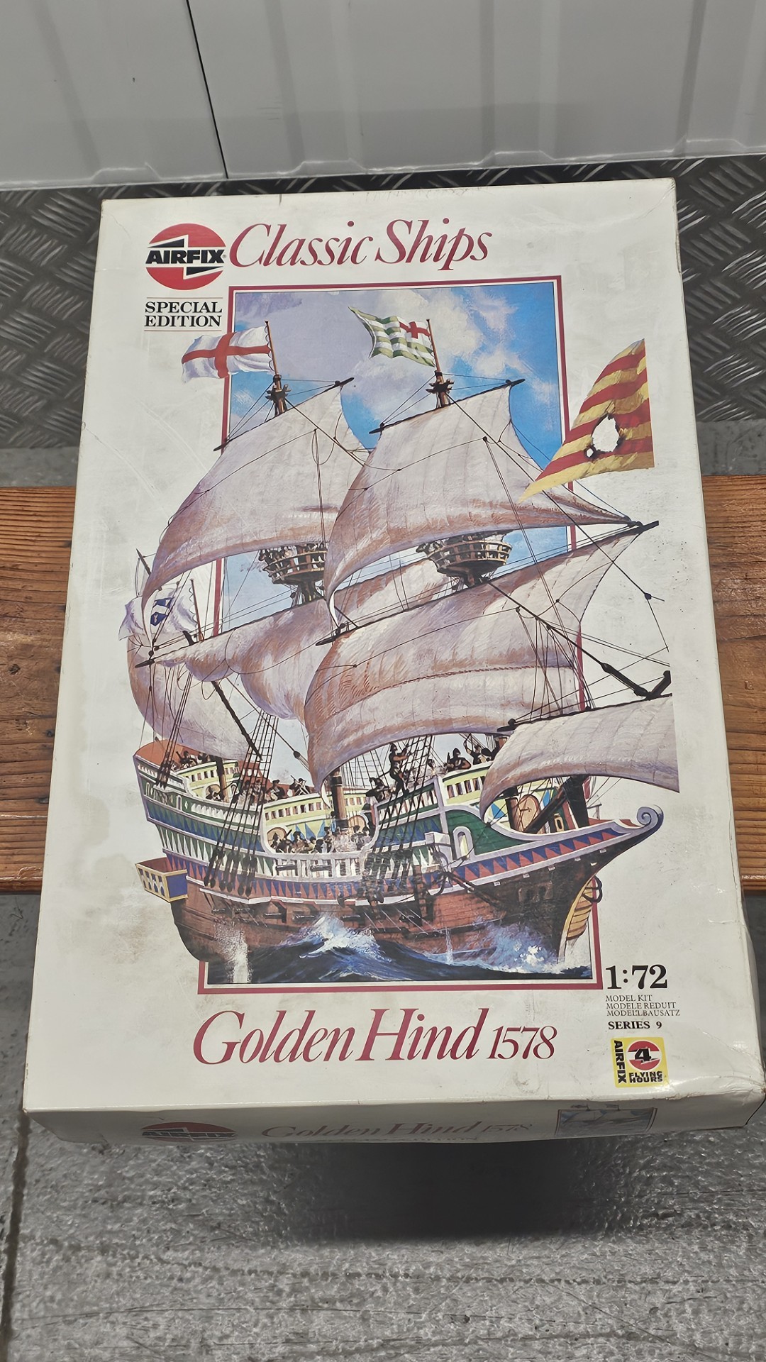 Airfix Classic Ships Series 9 Golden Hind 1578 Scale 1:72 Model Kit