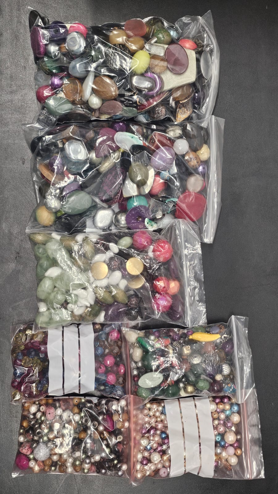 A Collection of Assorted Loose Beads and Jewellery Making Components