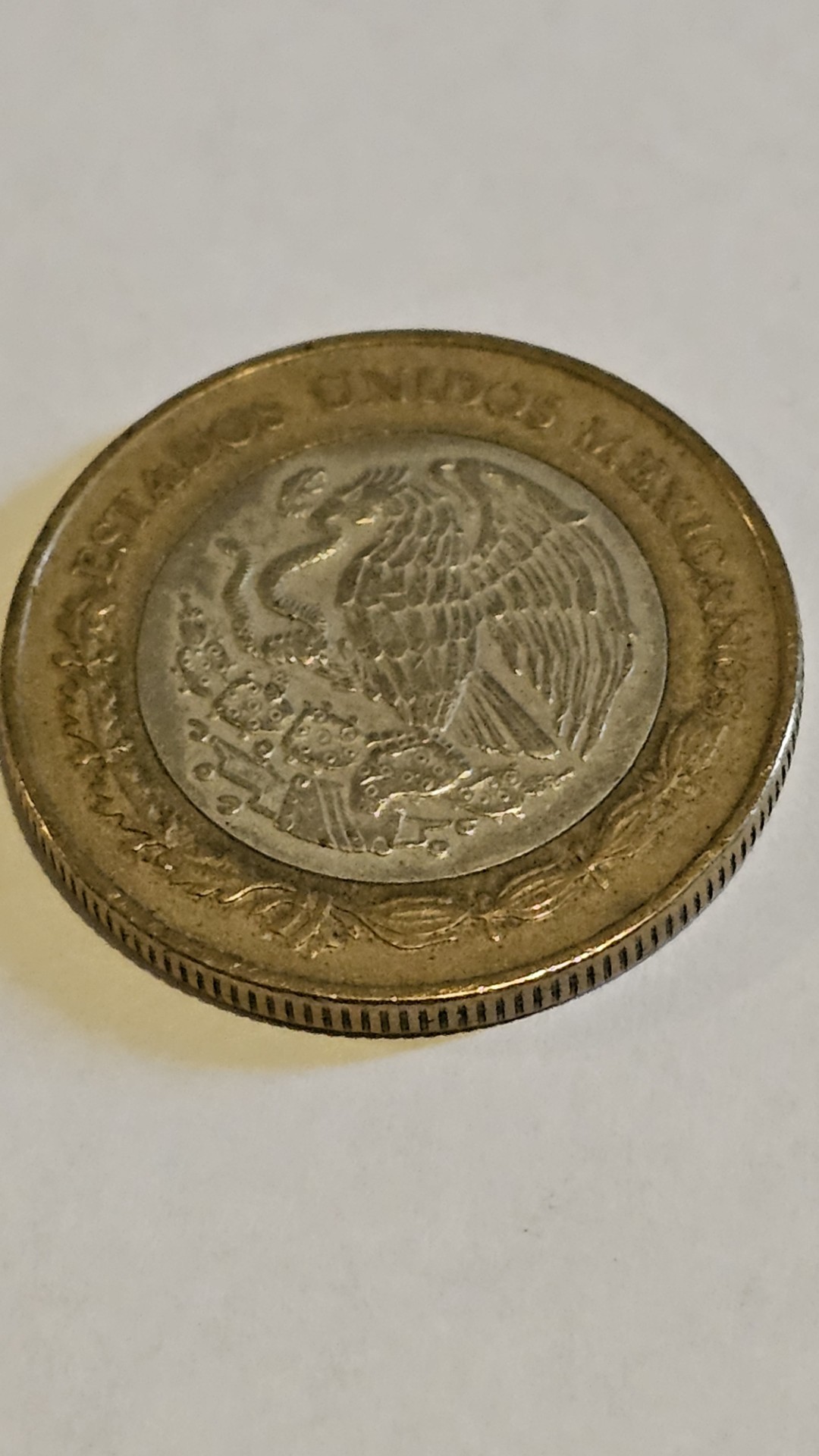 MX 2000 Bimetallic 10 Pesos Coin