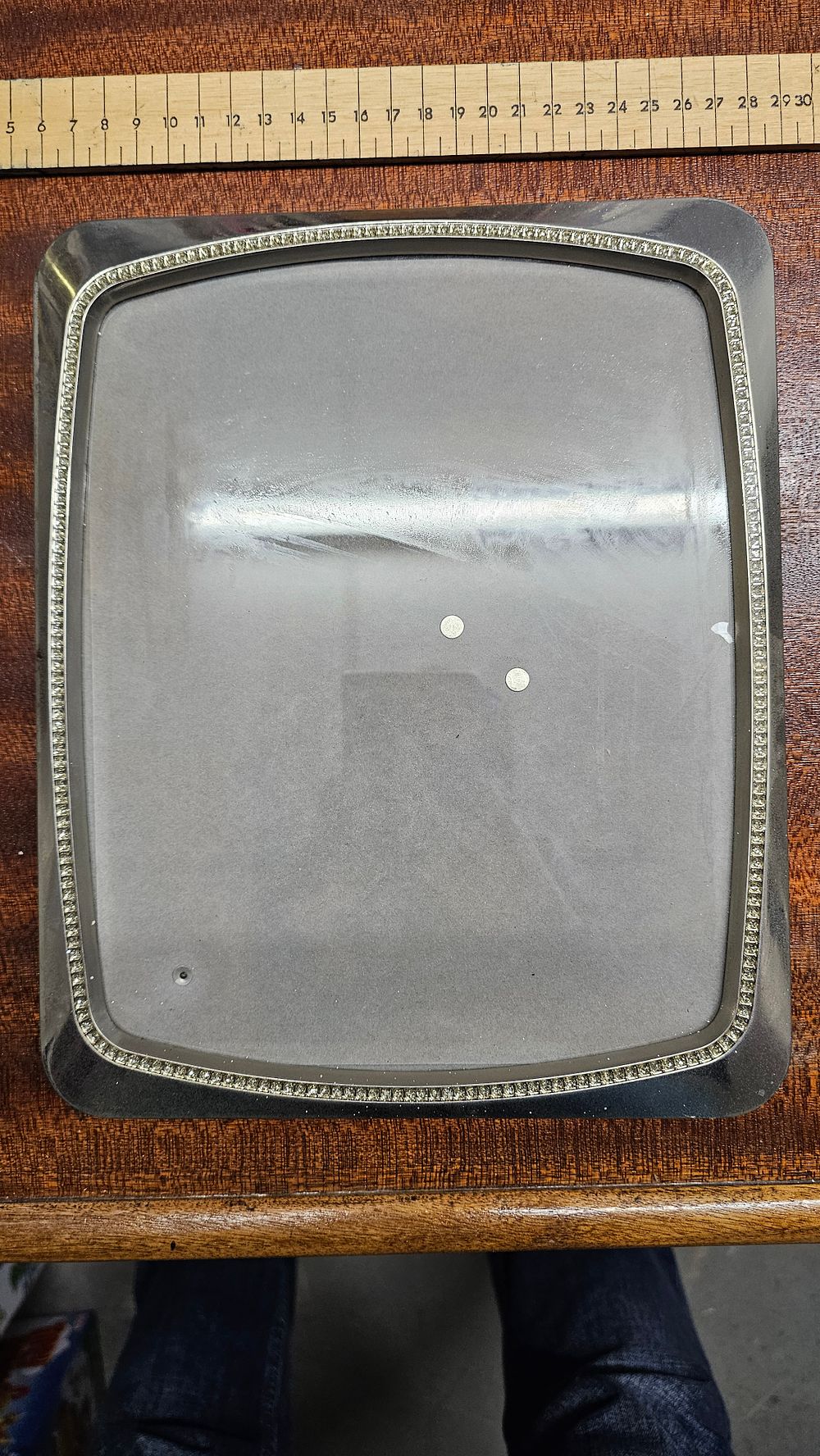 Lot 325: A Valerie Bertinelli Silver-Plated Picture Frame