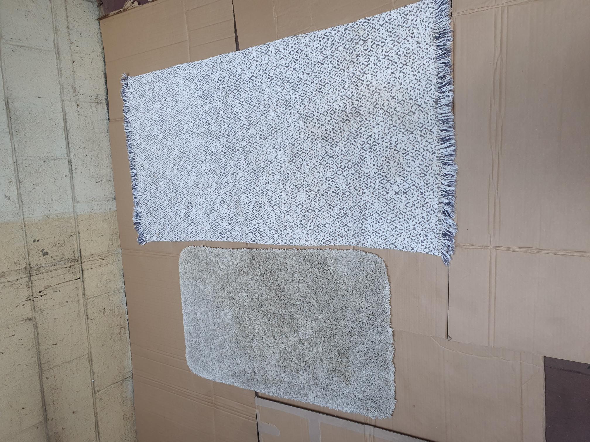 Two Modern Household Accent Rugs