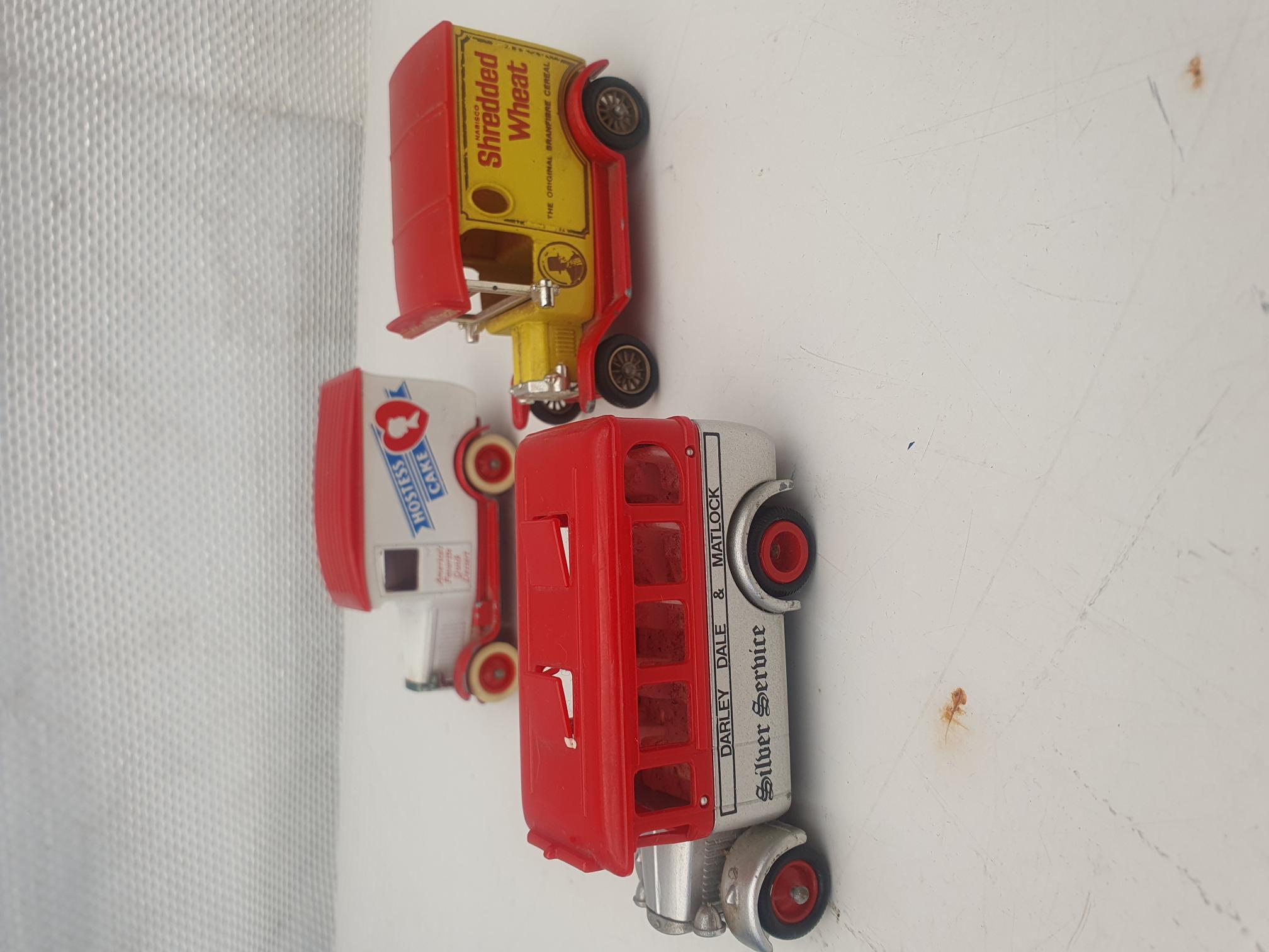 Three Lledo Days Gone Series Die-Cast Model Delivery Vehicles