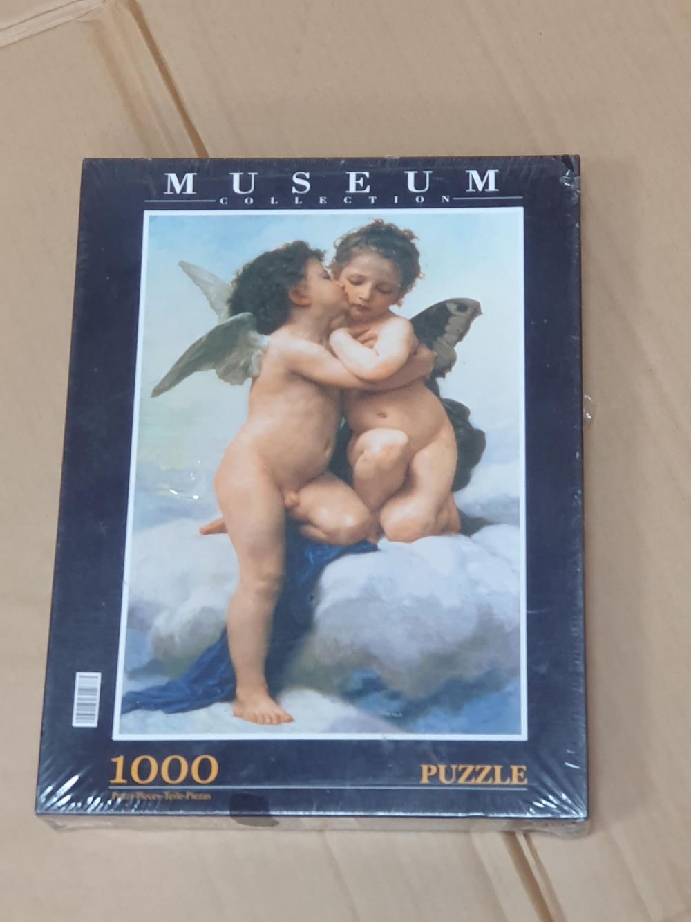 Lot 395: Clementoni Museum Collection 1000 Piece Jigsaw Puzzle L'Amour et Psyché enfants - New Sealed Box