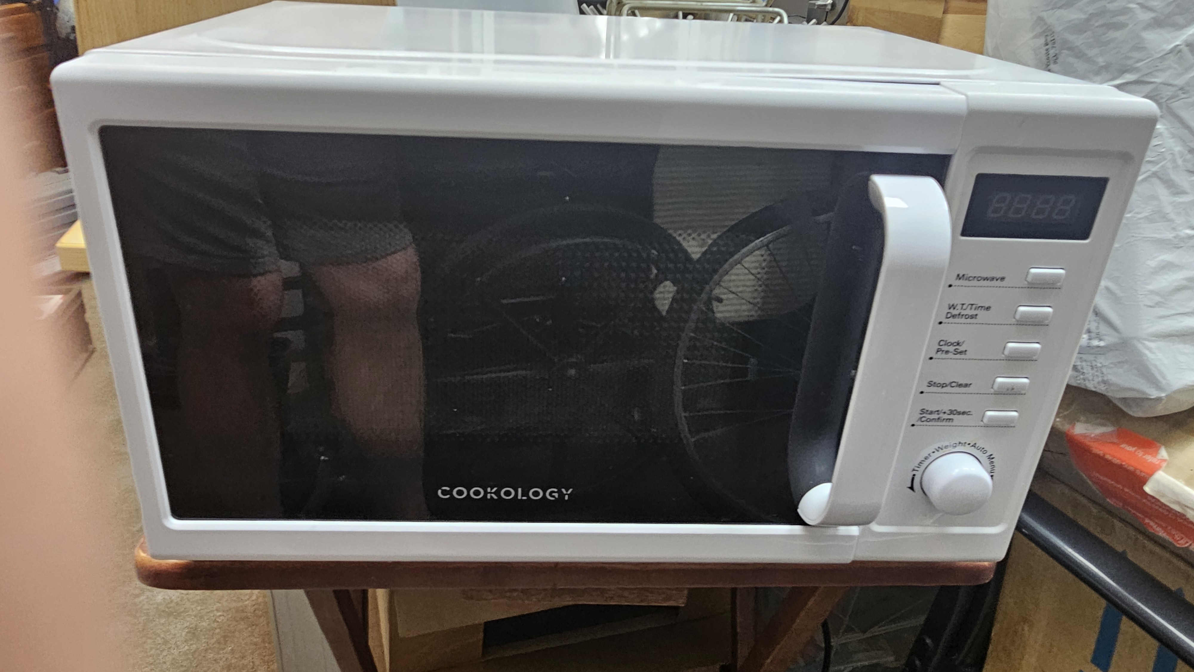 Cookology 800W 20L Digital Freestanding Microwave Oven