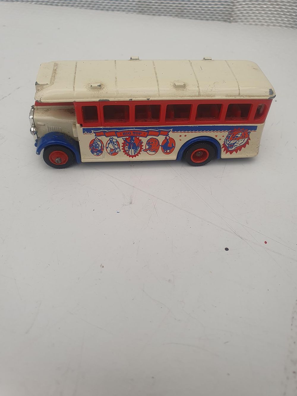 Lot 387: Lledo Days Gone Big Top Circus Model Bus