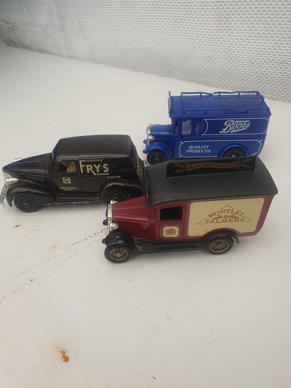 Lot 380: Three Lledo Promotional Delivery Vans