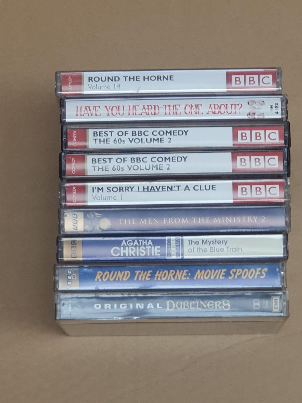 Lot 364: A Collection of Eight BBC Radio Comedy, Drama, and Music Audio Cassette Sets