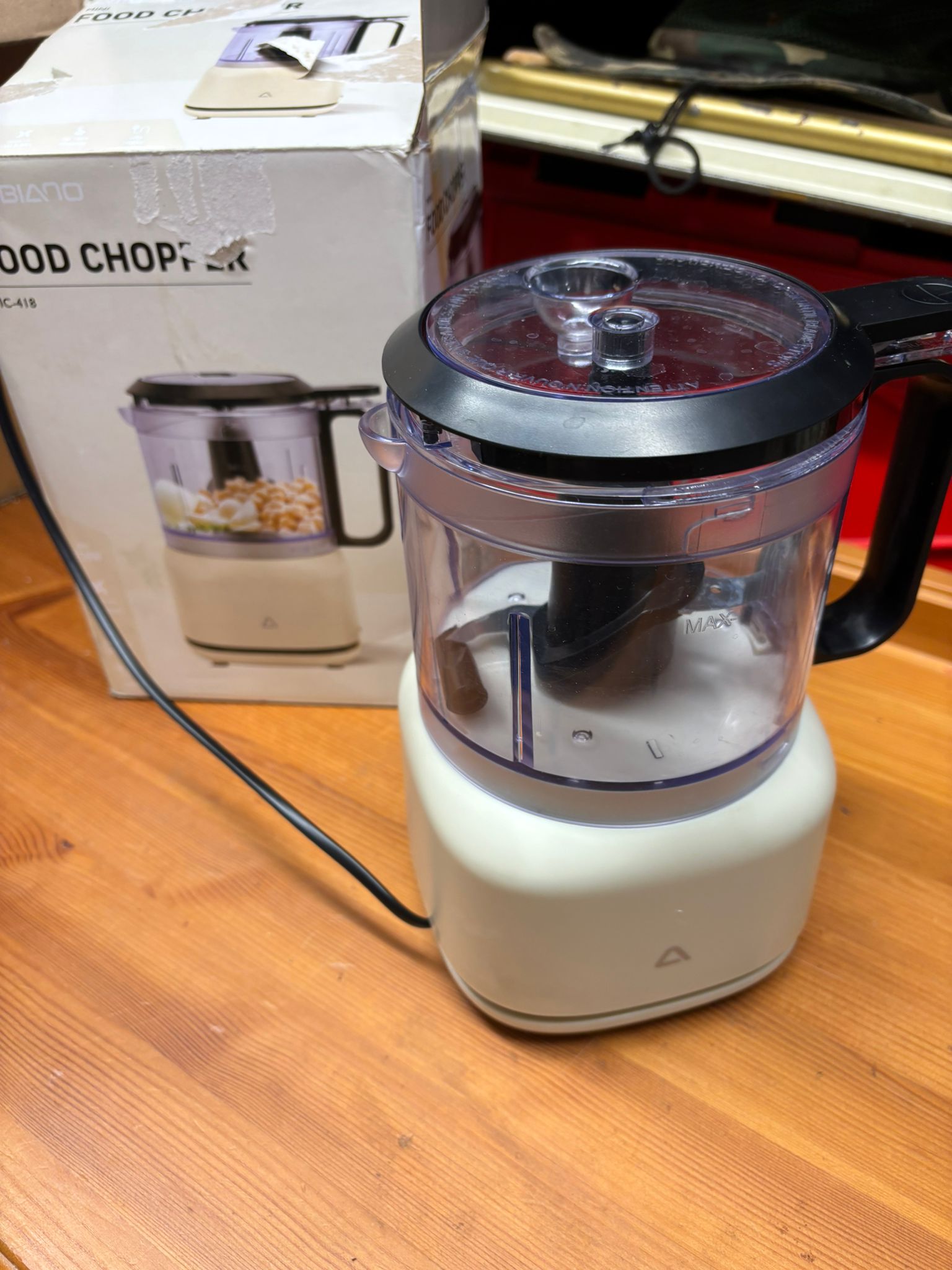 Biano Model MC-418 Mini Food Chopper - As new