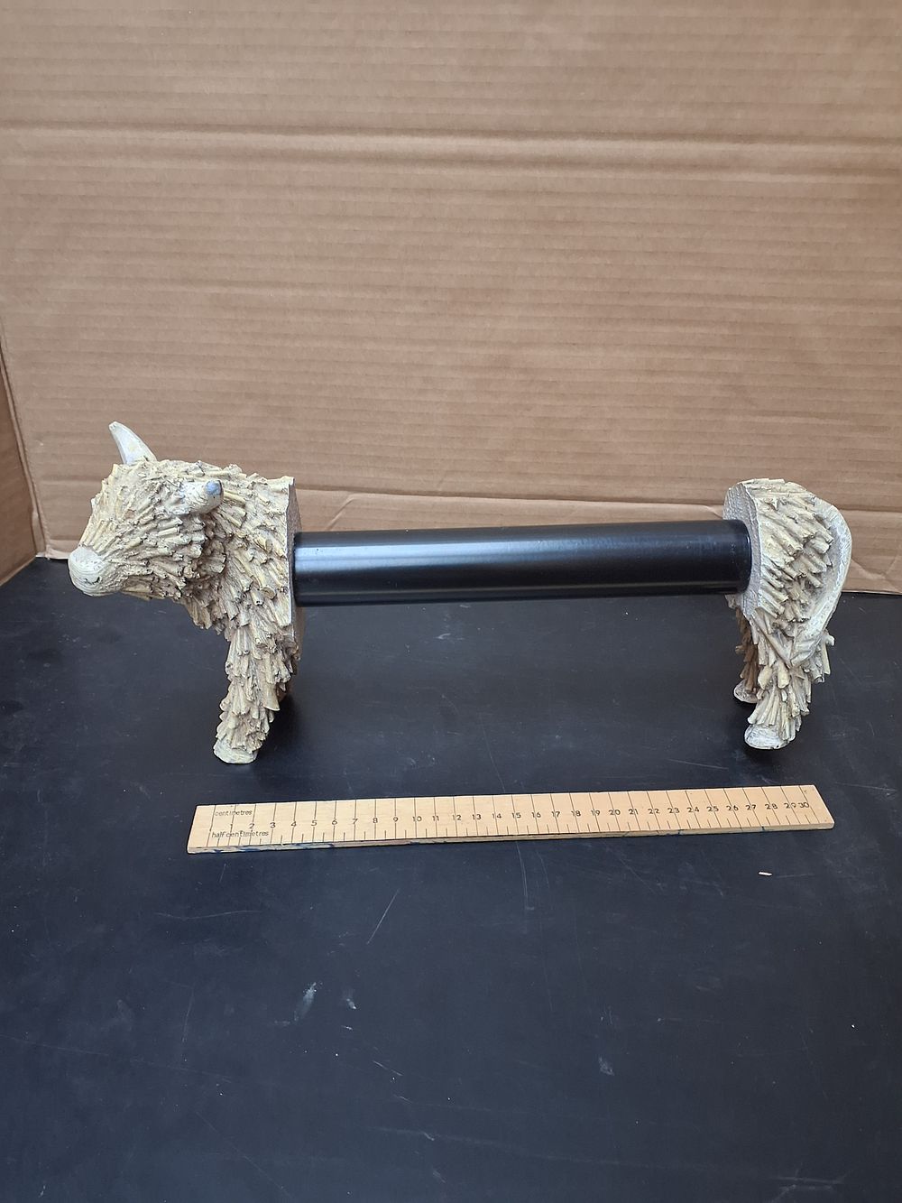 Lot 230: Next Hamish Highland Cow Kitchen Roll Holder