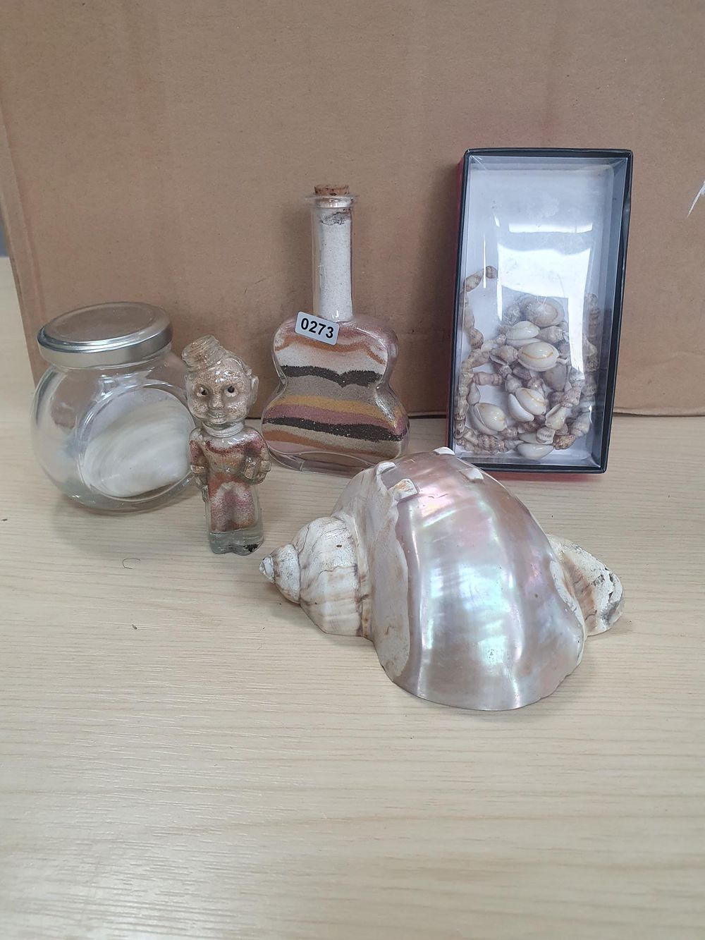 Lot 245: A Collection of Marine Themed Decorative Items and Natural Specimens - Used Condition